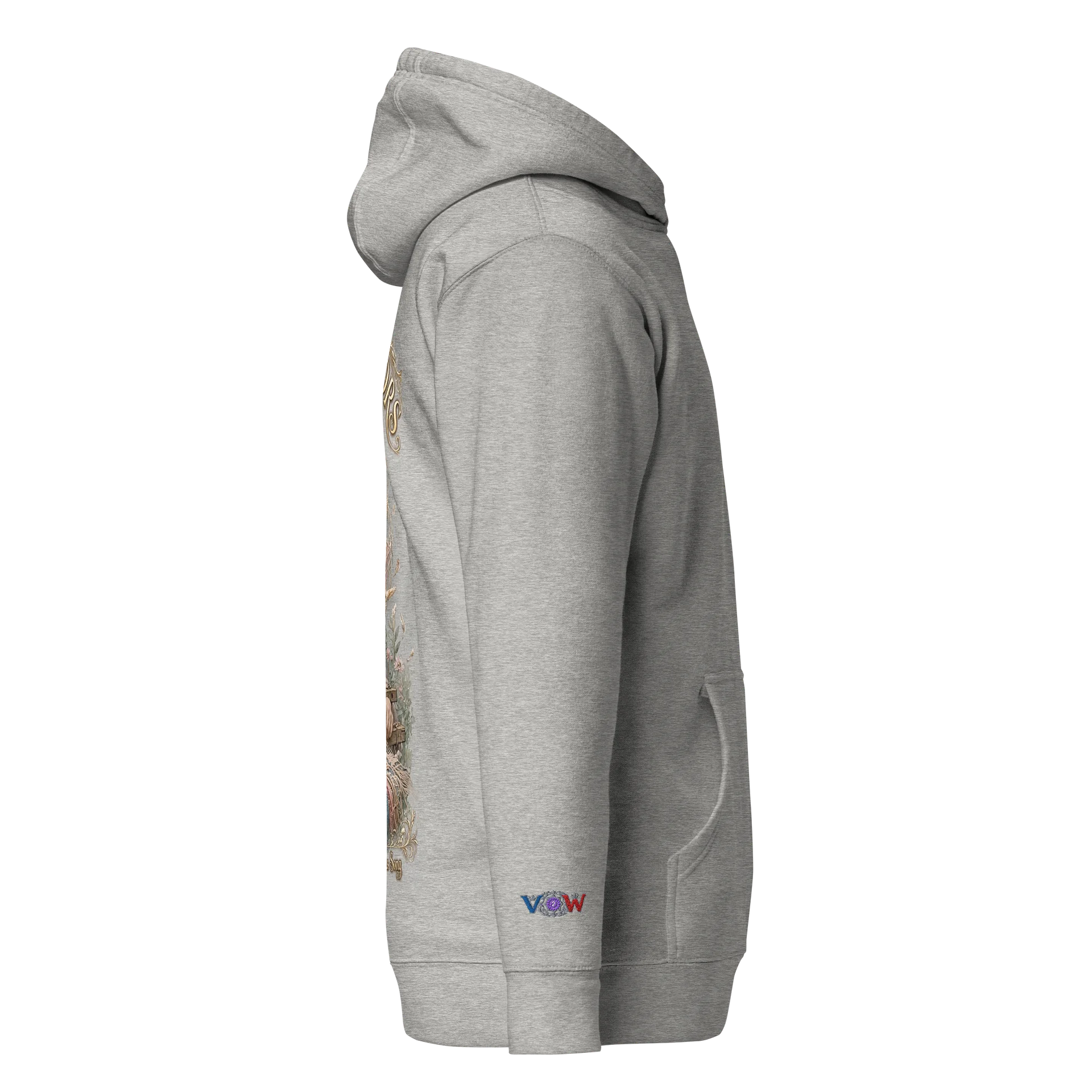 V2W Philomela “ When Silence Becomes Song“ The Nightingale Hoodie product image (5)