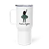 Ovarian Cancer - Fearless Fighter Travel Mug with Handle