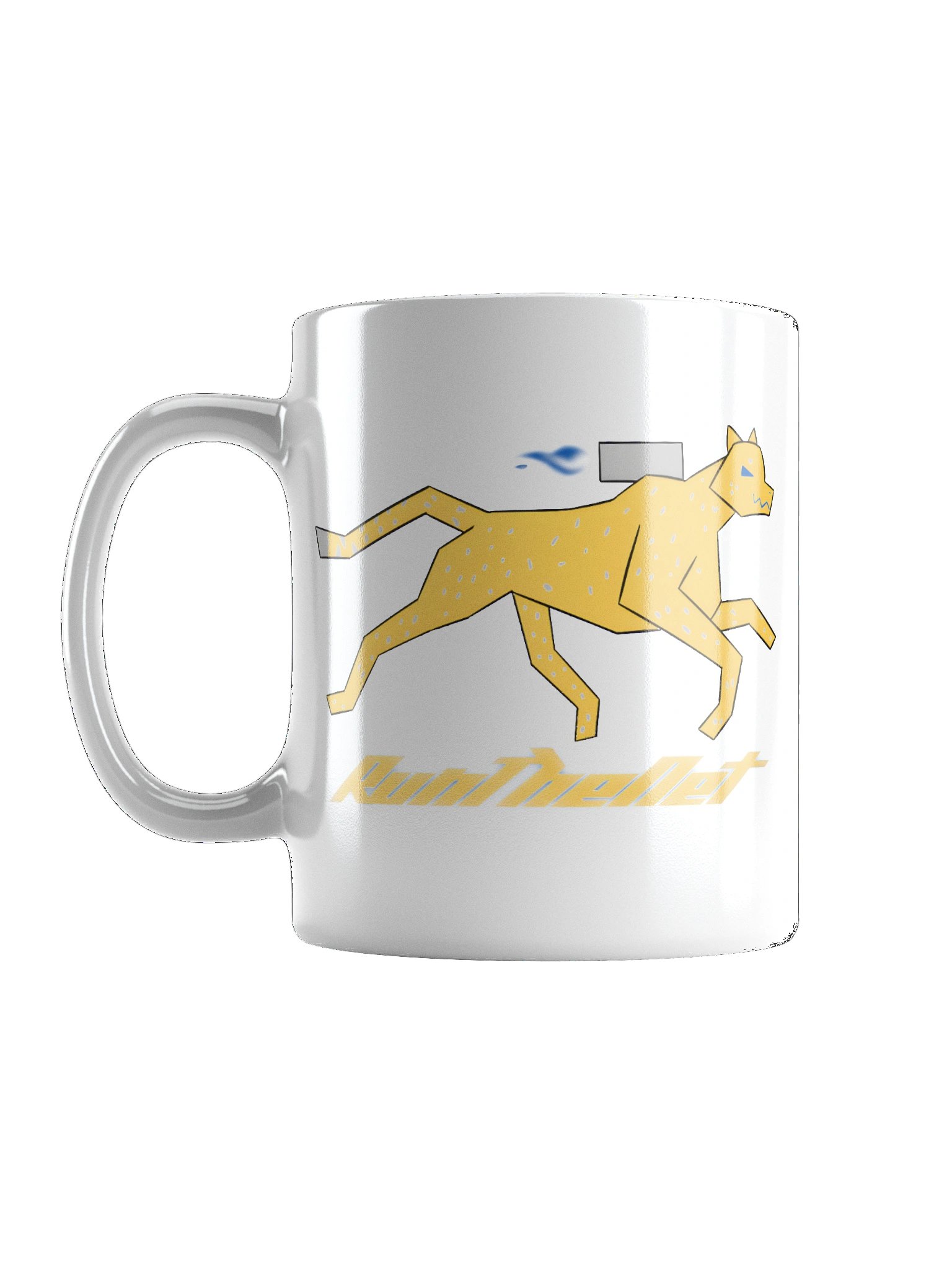 Run The Net Flash Mug (White) product image (1)