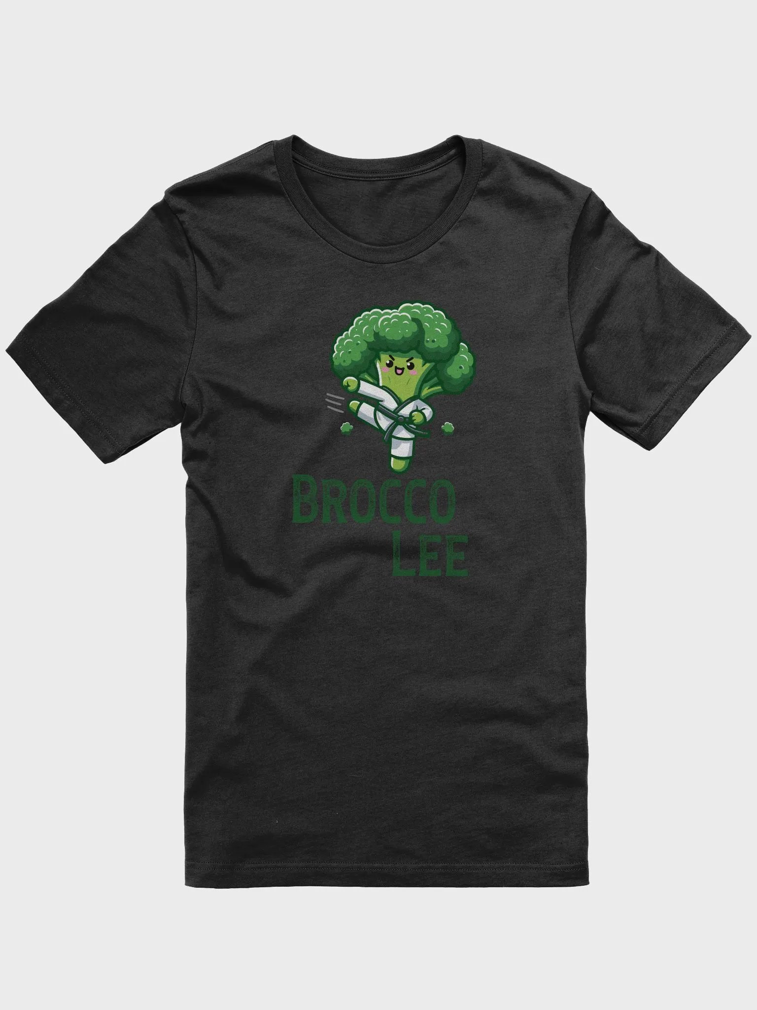 Broccoli Martial Arts Master Brocco Lee T-shirt product image (1)