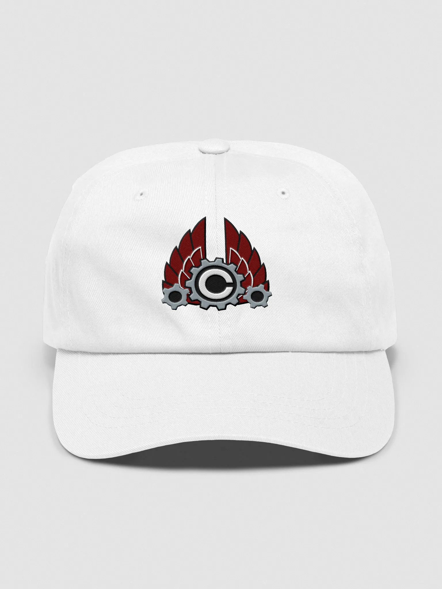 White Cohhilition Dad Hat product image (1)