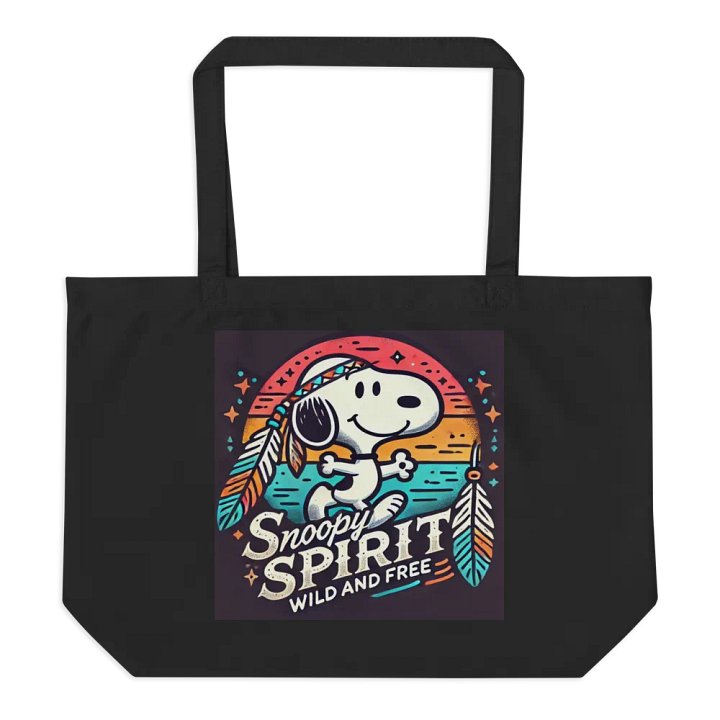 Wild and Free Snoopy Spirit Tote product image (2)