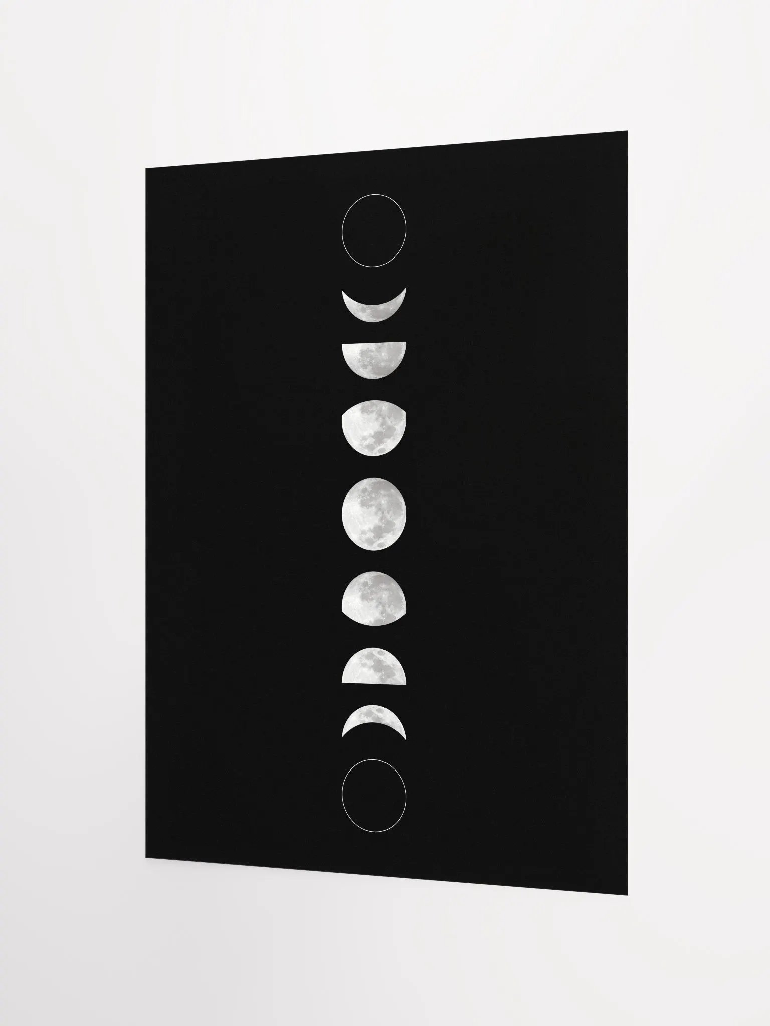 Moon phase poster print product image (2)
