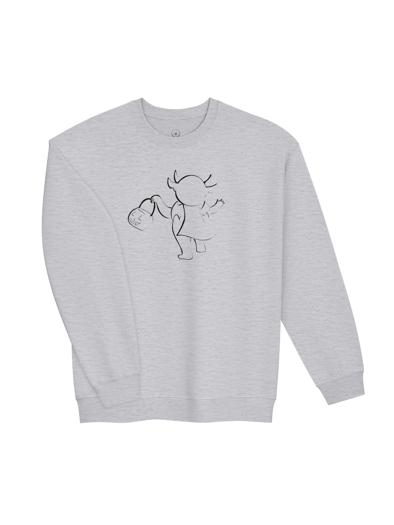 Cryptid On Your Corner Crew Sweatshirt (Light Mode) product image (19)