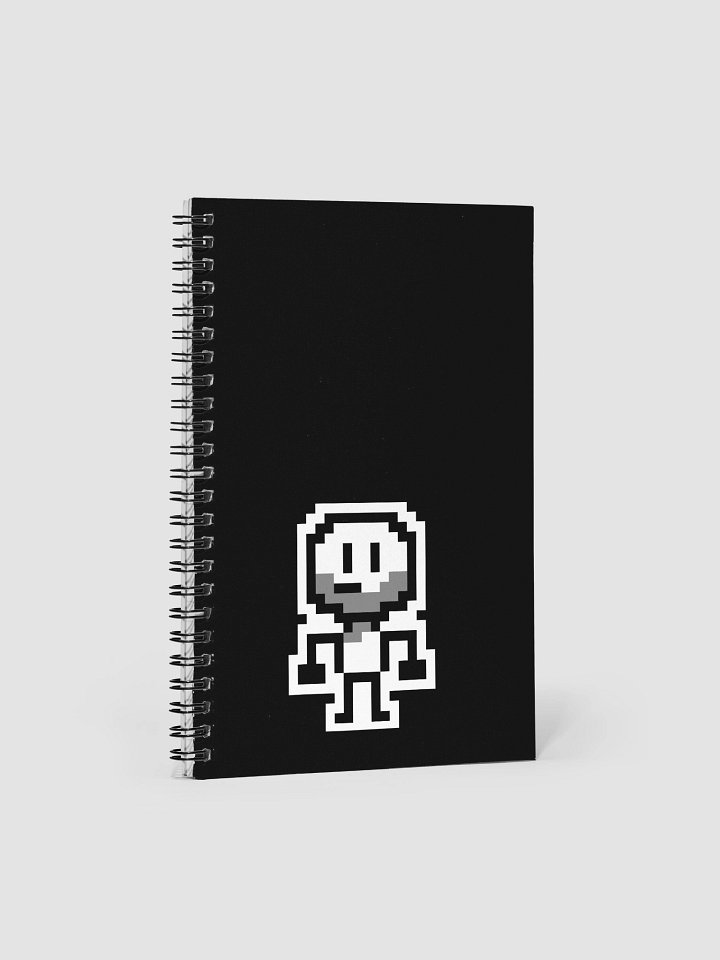 Pixel-Art Verzee Spiral Notebook product image (1)