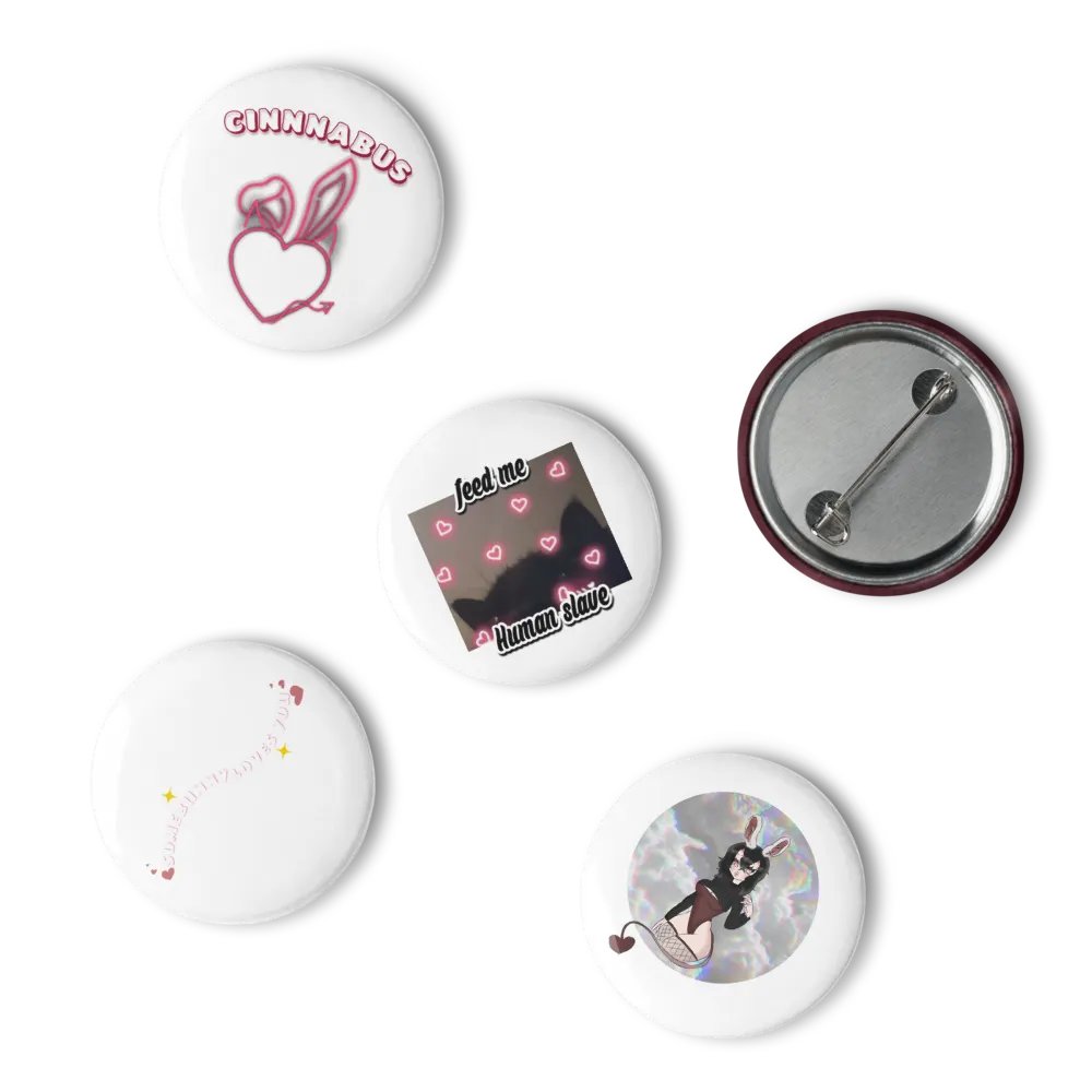♡Bunny Love Pin Button Set♡ product image (4)