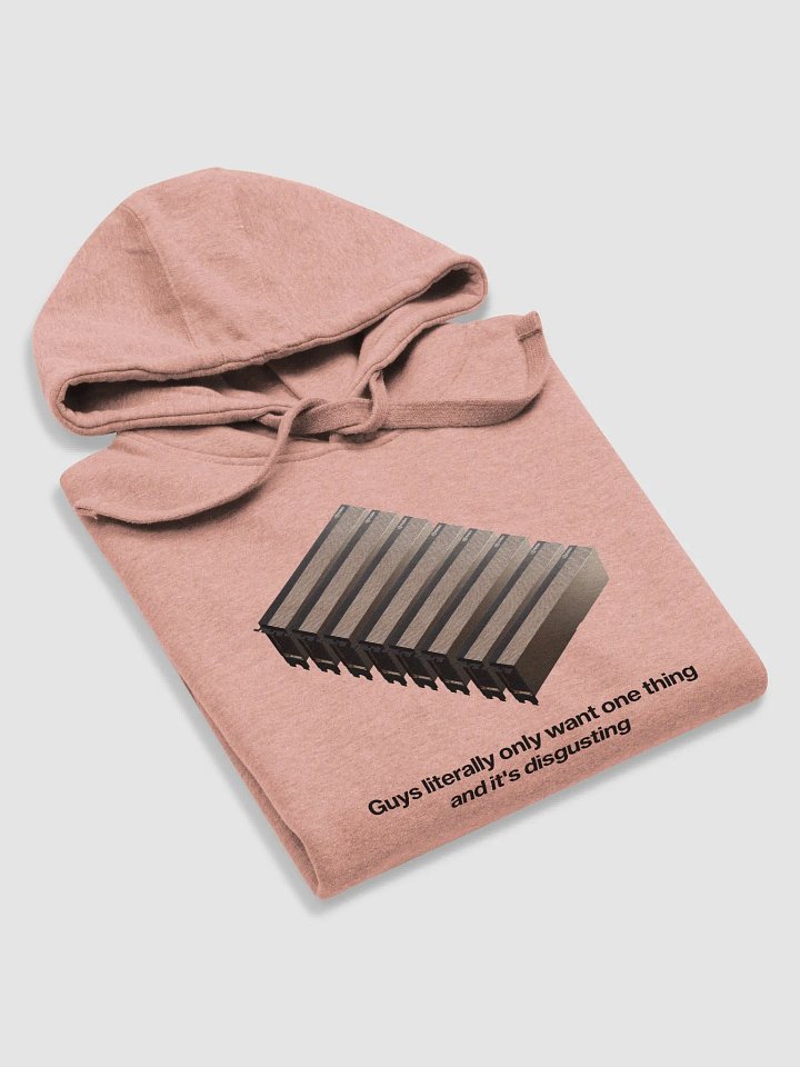 guys only want one thing (censored) hoodie - 65% soft cotton product image (1)