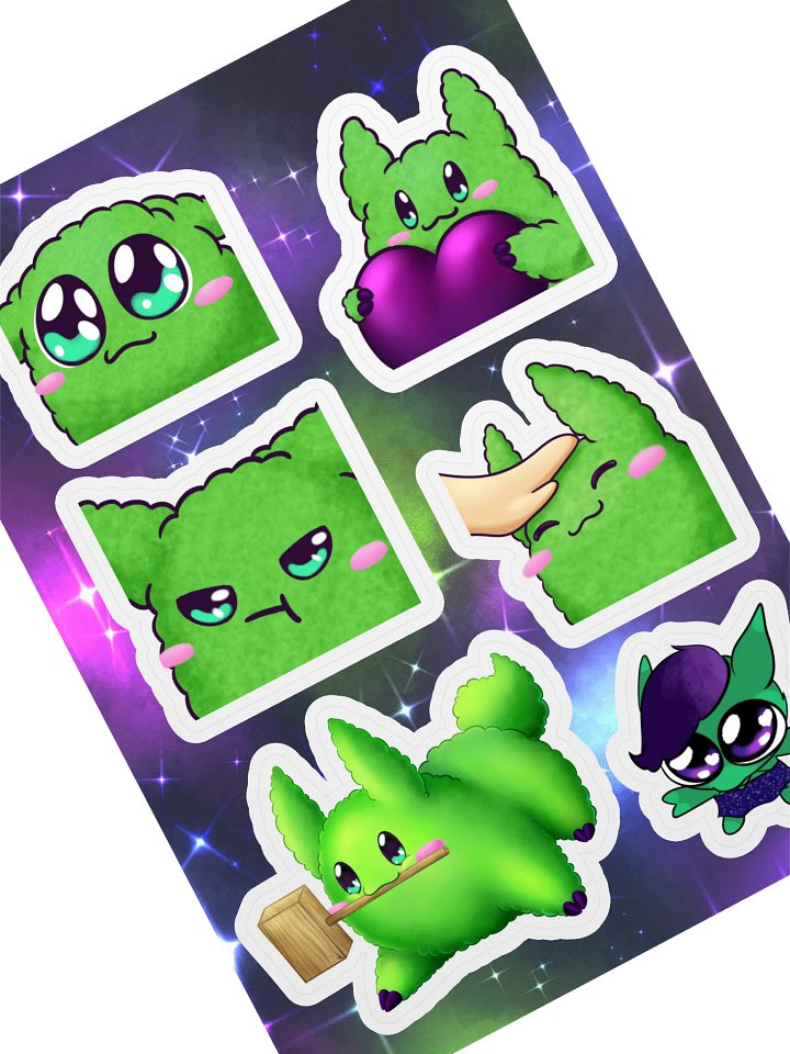 Hneus w/ Creature - Sticker Sheet product image (1)