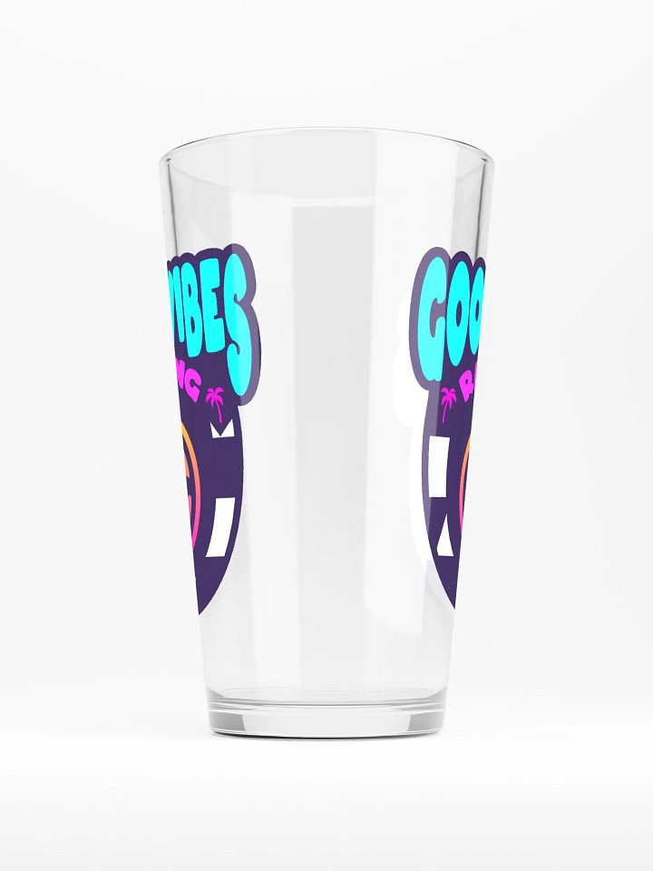 GOOD VIBES RACING PINT GLASS product image (2)