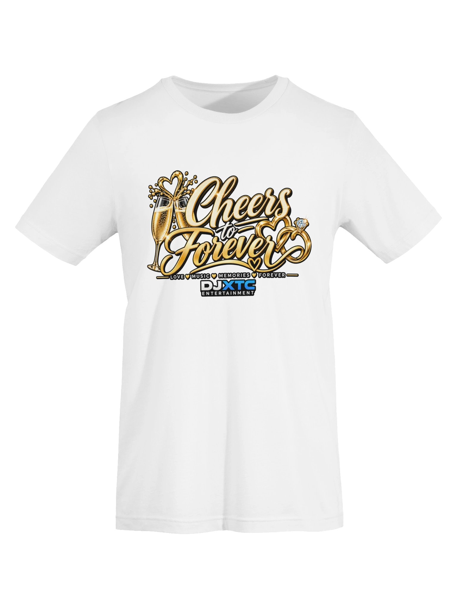 Cheers to Forever — Wedding Celebration Tee product image (5)
