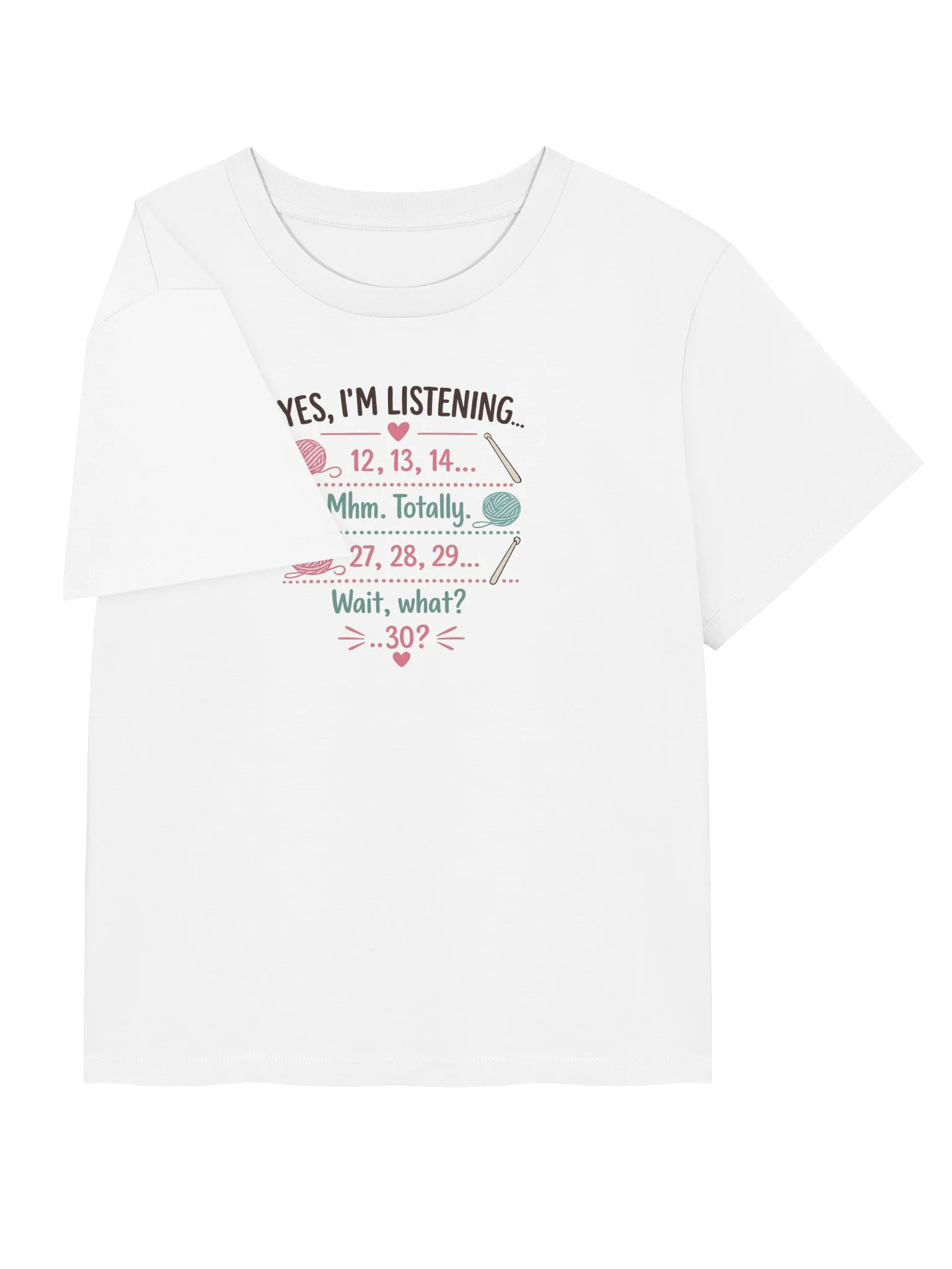 Crochet counters Tee product image (4)