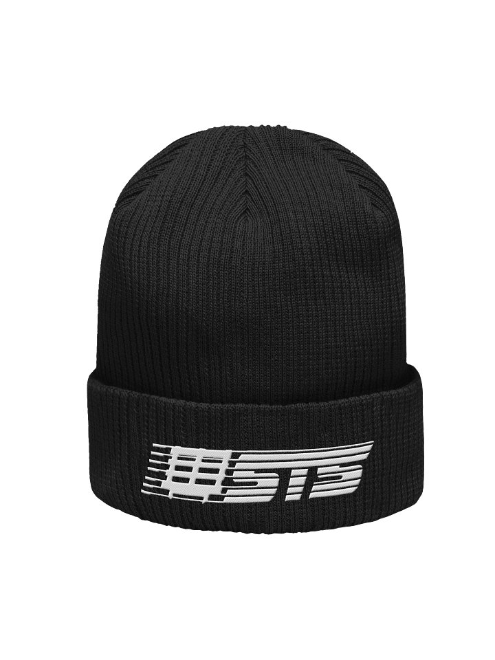 STS Speeding Truck Logo Embroidered Beanie - Dark on Light product image (1)