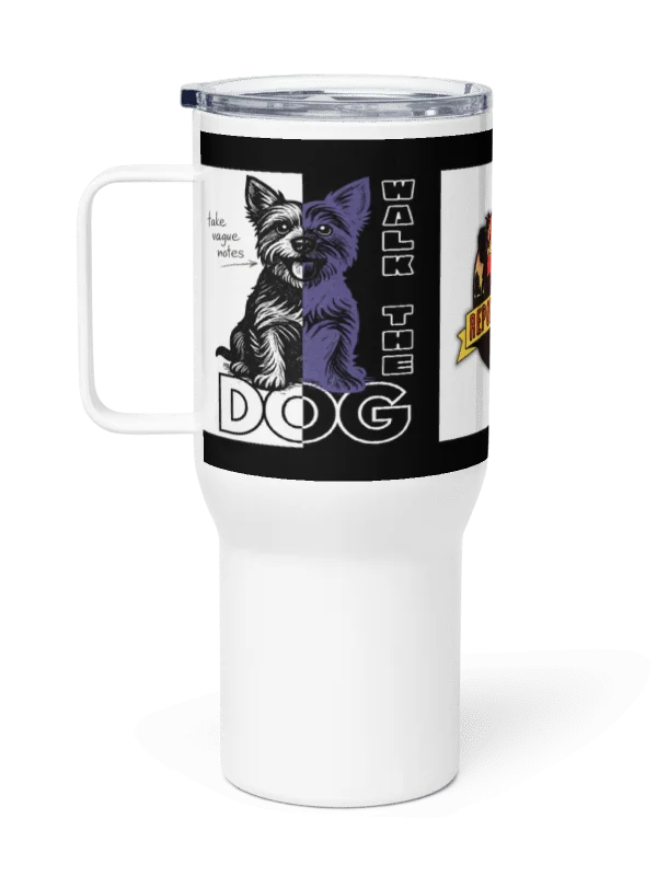 Walk the Dog True Crime Travel Mug product image (5)
