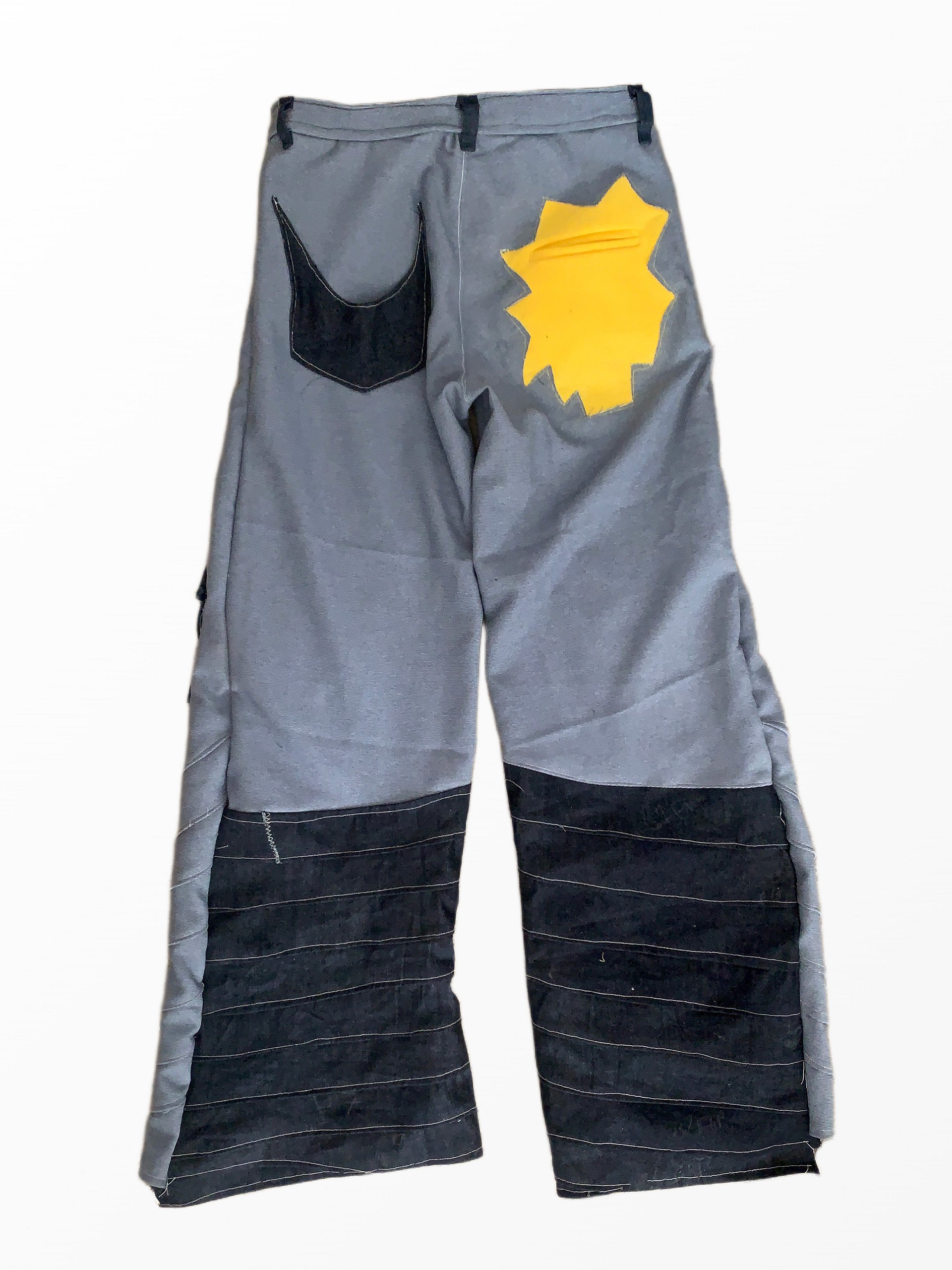 SPIRAL PATCHWORK TROUSERS - 36 product image (2)