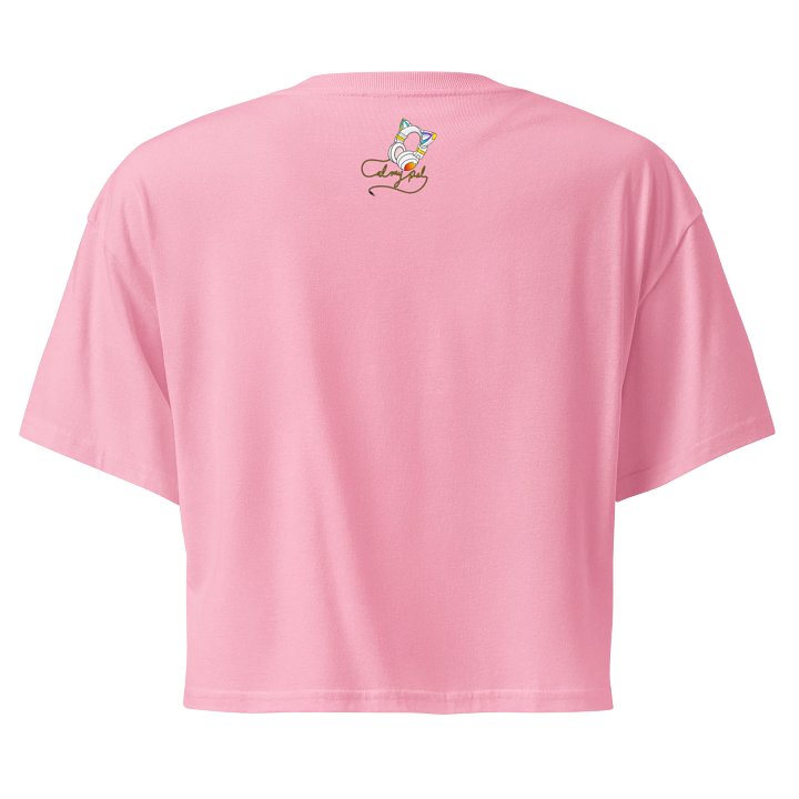 Gamer Pulse Gameboy Embroidered Crop Top product image (2)