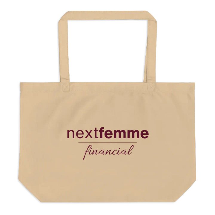 Eco Tote Too with Maroon Logotype product image (1)