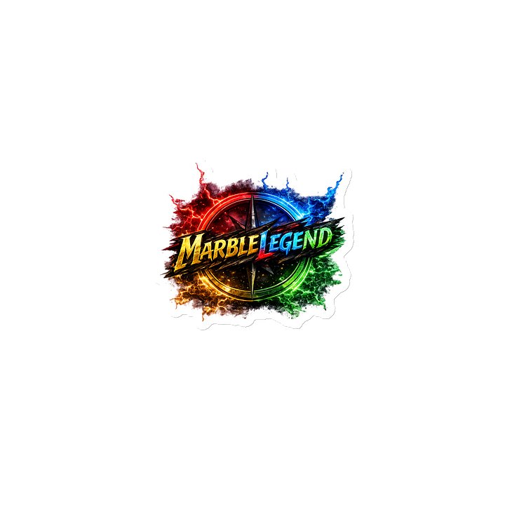 MARBLE LEGEND — Die-Cut Logo Magnet product image (1)