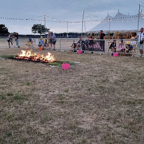 So I might be about to walk on fire... teehee