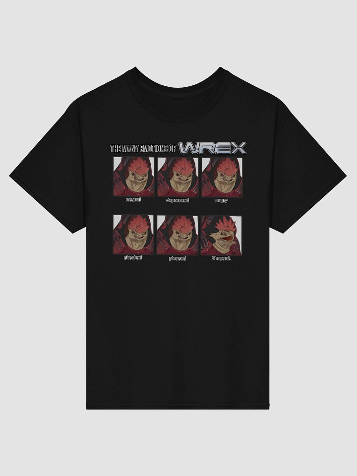 The Many Emotions of Wrex - T-Shirt product image (1)