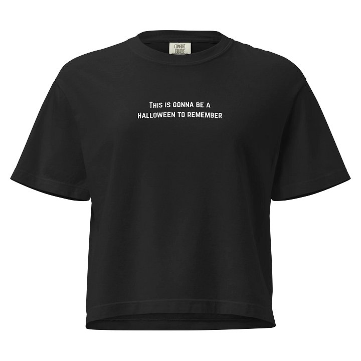 Halloween to Remember Boxy Tee product image (1)