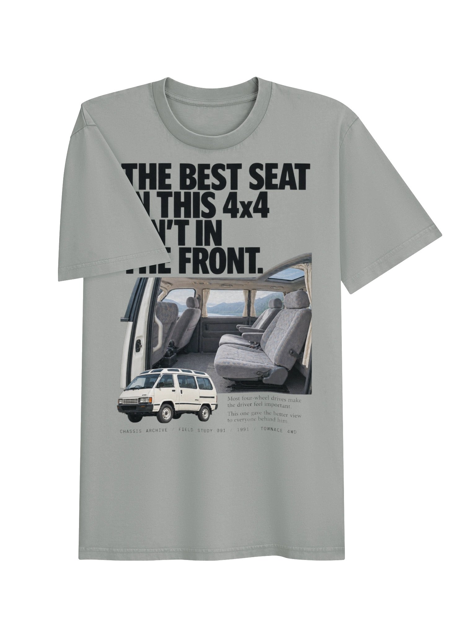 1991 TownAce 4WD: Back seat's nicer product image (10)