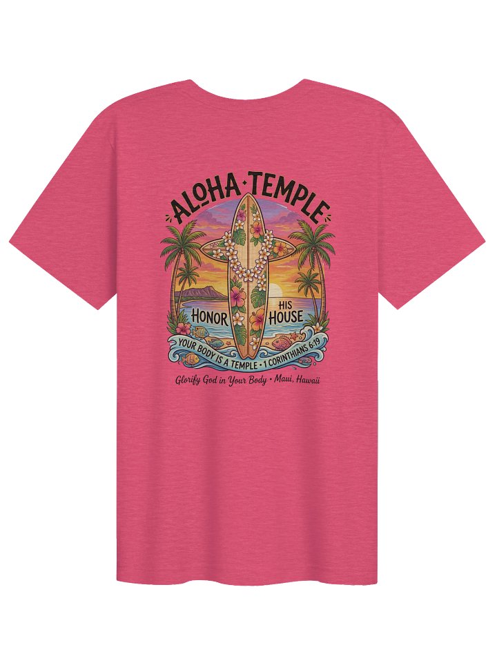 His House Unisex "Aloha Temple" T-Shirt product image (1)