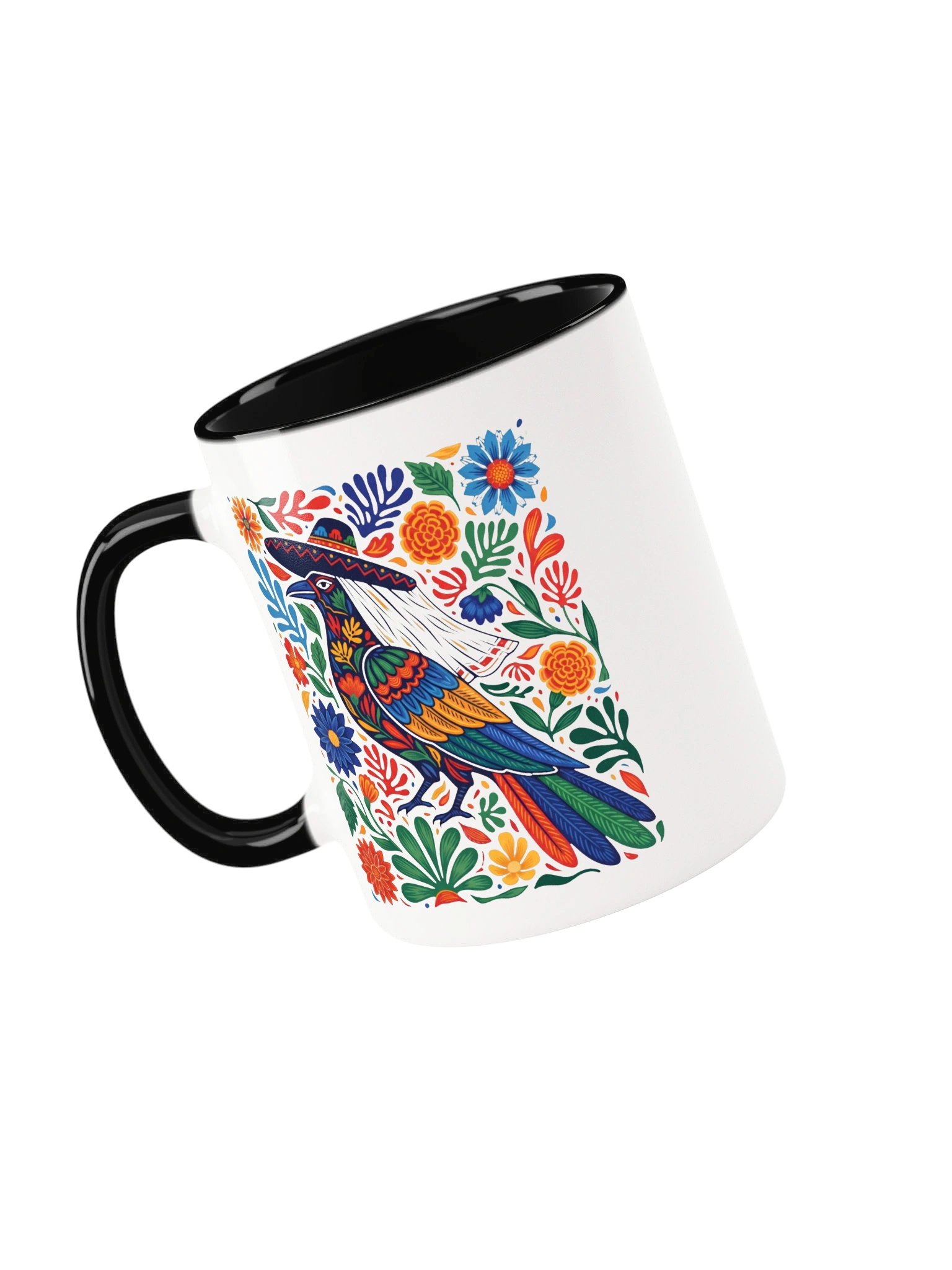 Folk Art Raven Mug product image (43)