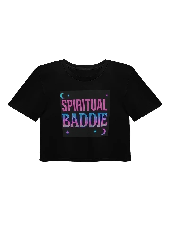 SPIRITUAL BADDIE CROP TEE product image (1)