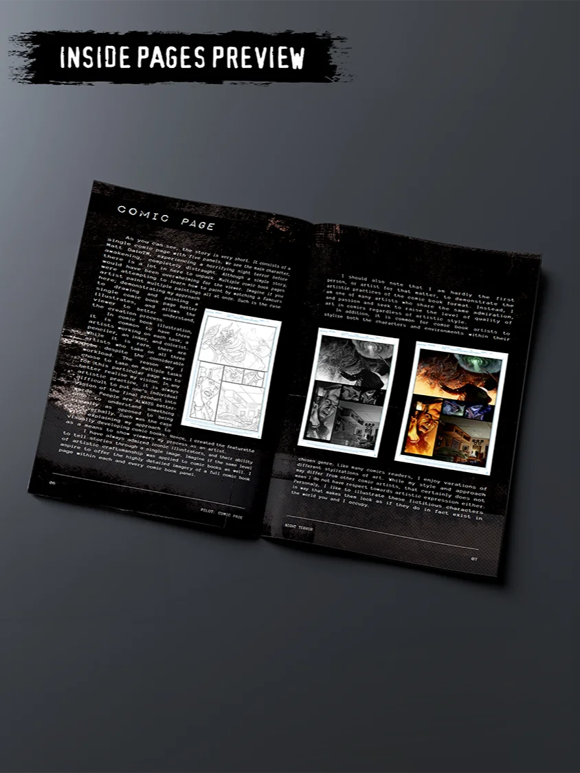 NIGHT TERROR: Pilot Issue Comic product image (3)