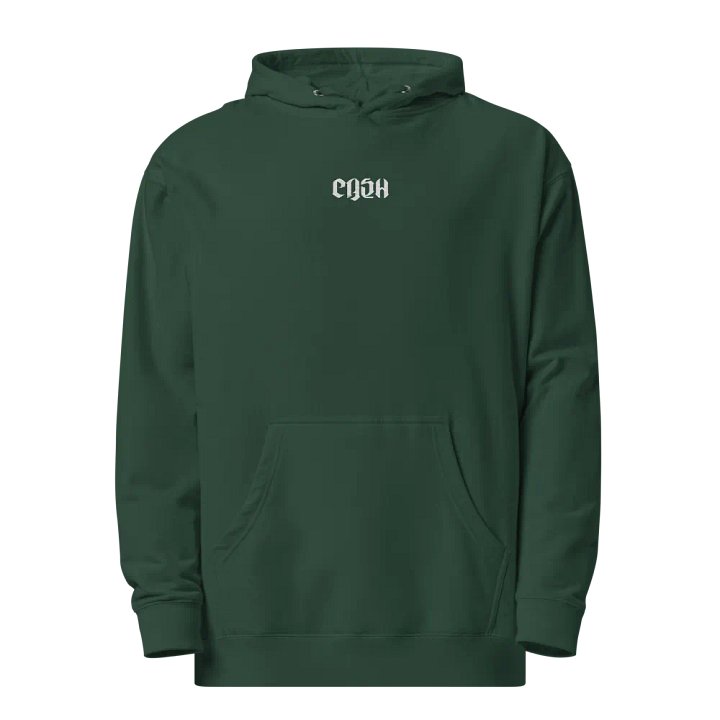Embroidered White Cash Hoodie product image (3)