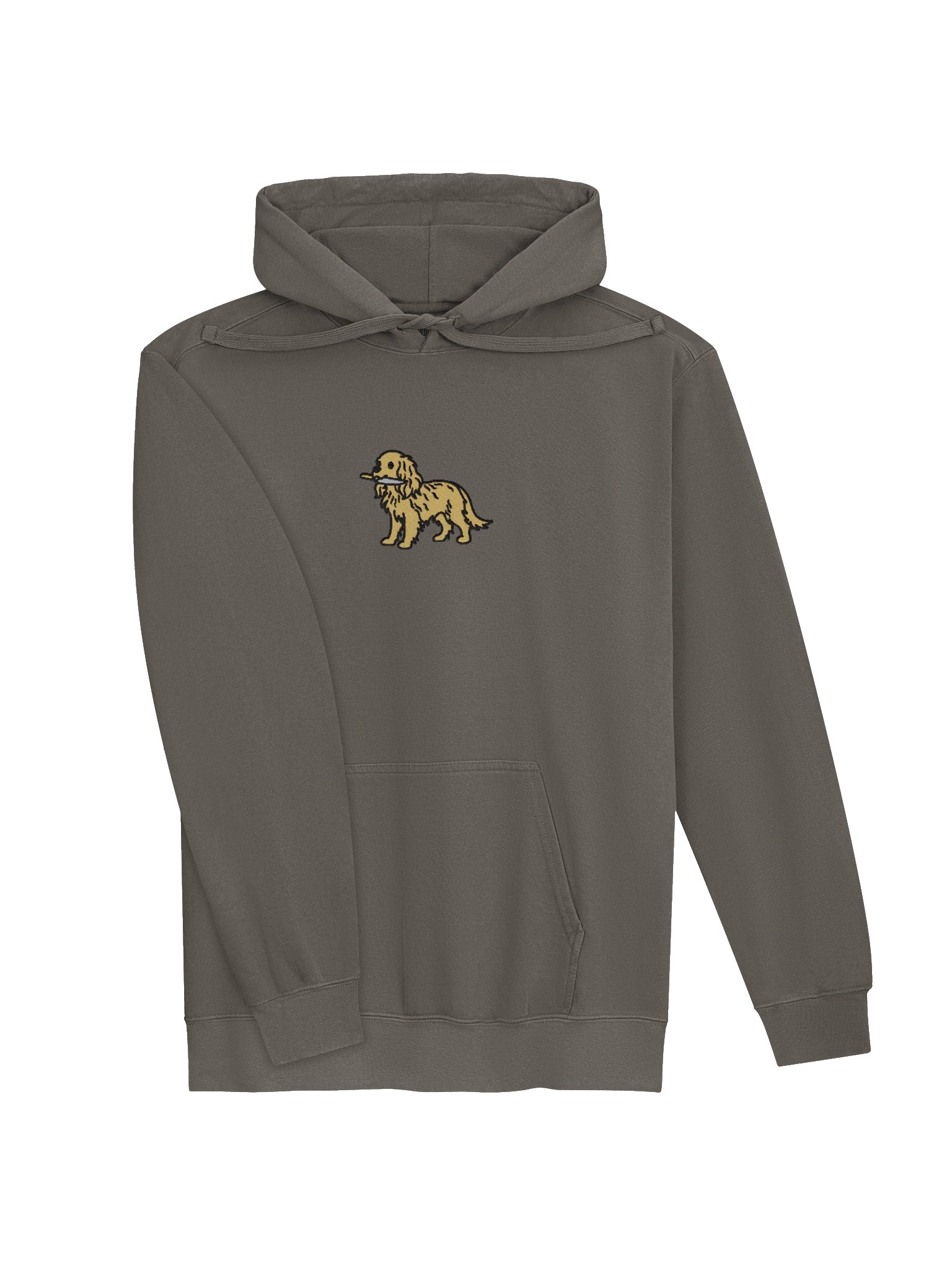 Funny Chibi-Style Cavalier King Charles Spaniel(Ruby) Embroidered Premium Hoodie product image (15)
