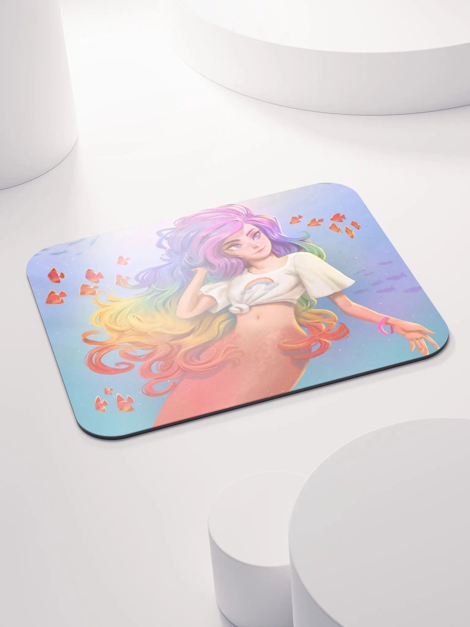 Rainbow Mermaid - Mousepad product image (4)