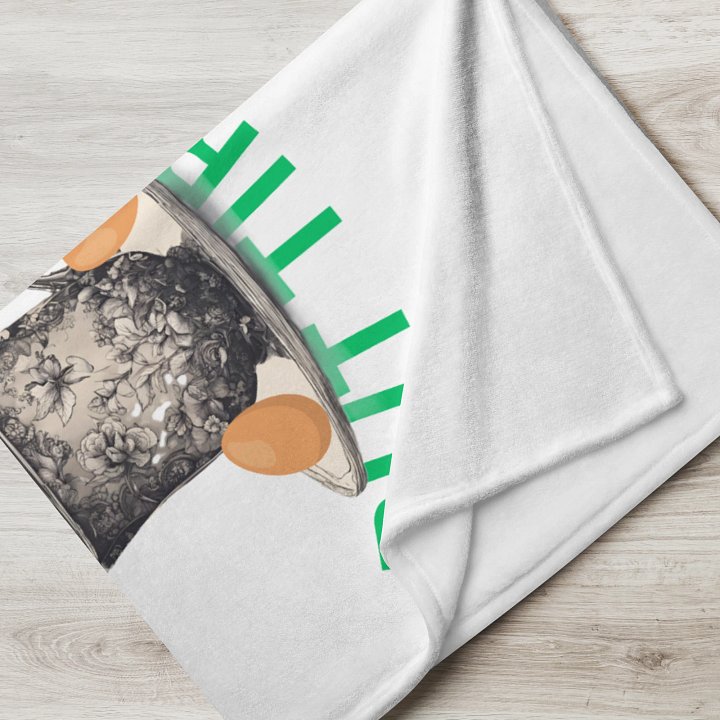 Wired But Tired Throw Blanket product image (7)