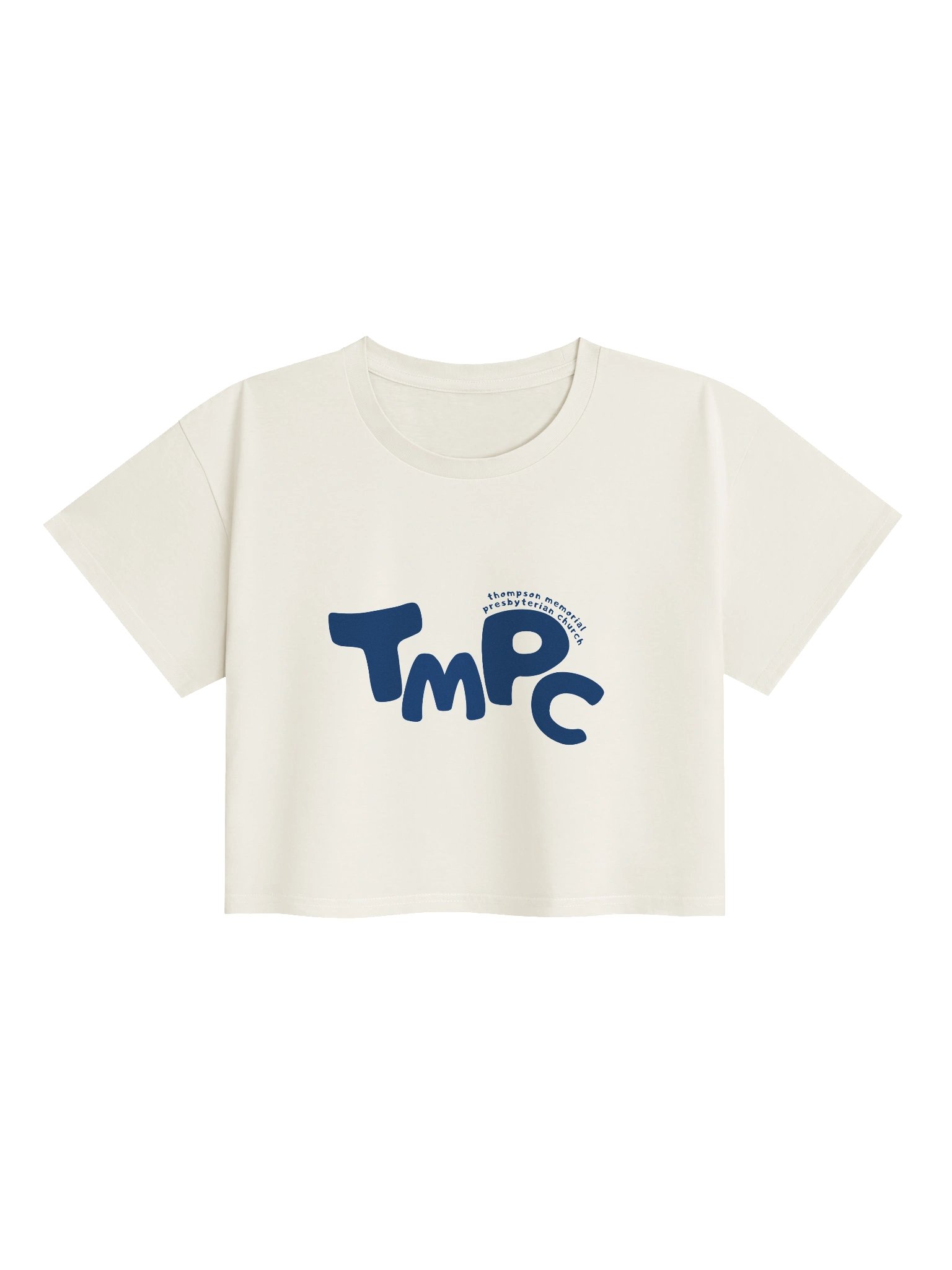 Boxy Modern TMPC Logo Shirt: Natural product image (1)