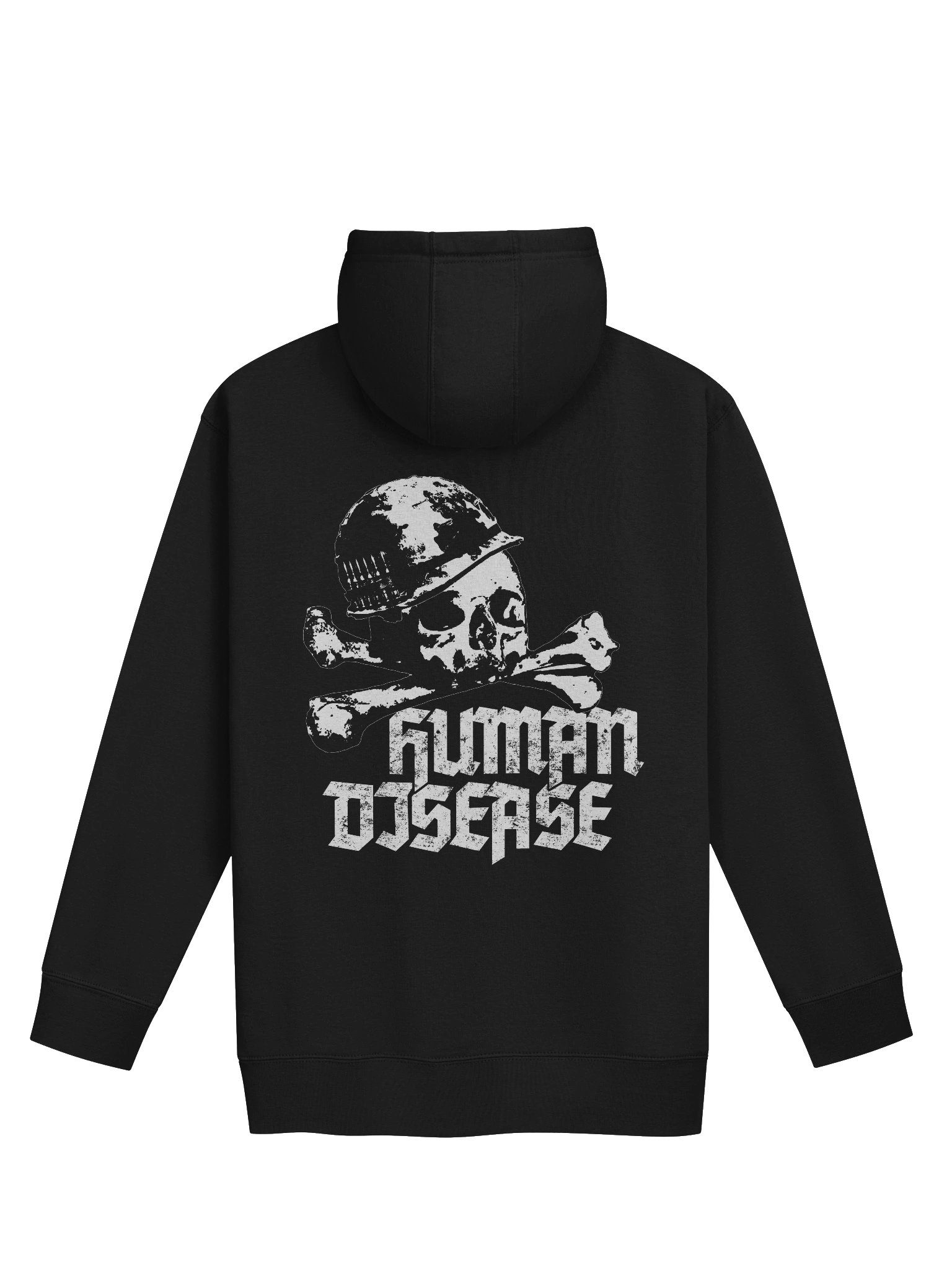 "HUMAN DISEASE" HOODIE BACKPRINT product image (2)