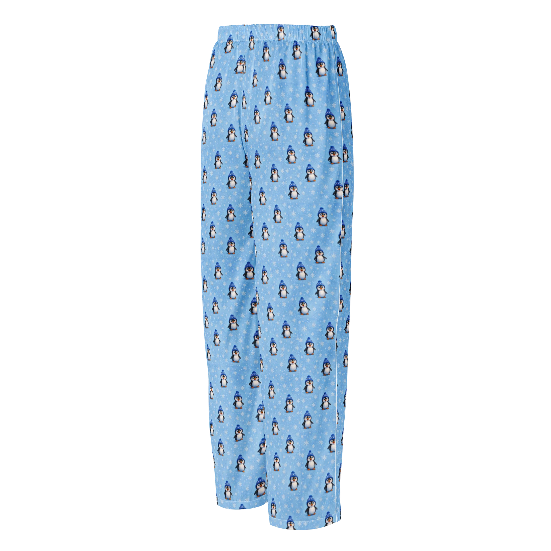 Max the Penguin Snowfall Women's Pajama Pants product image (4)