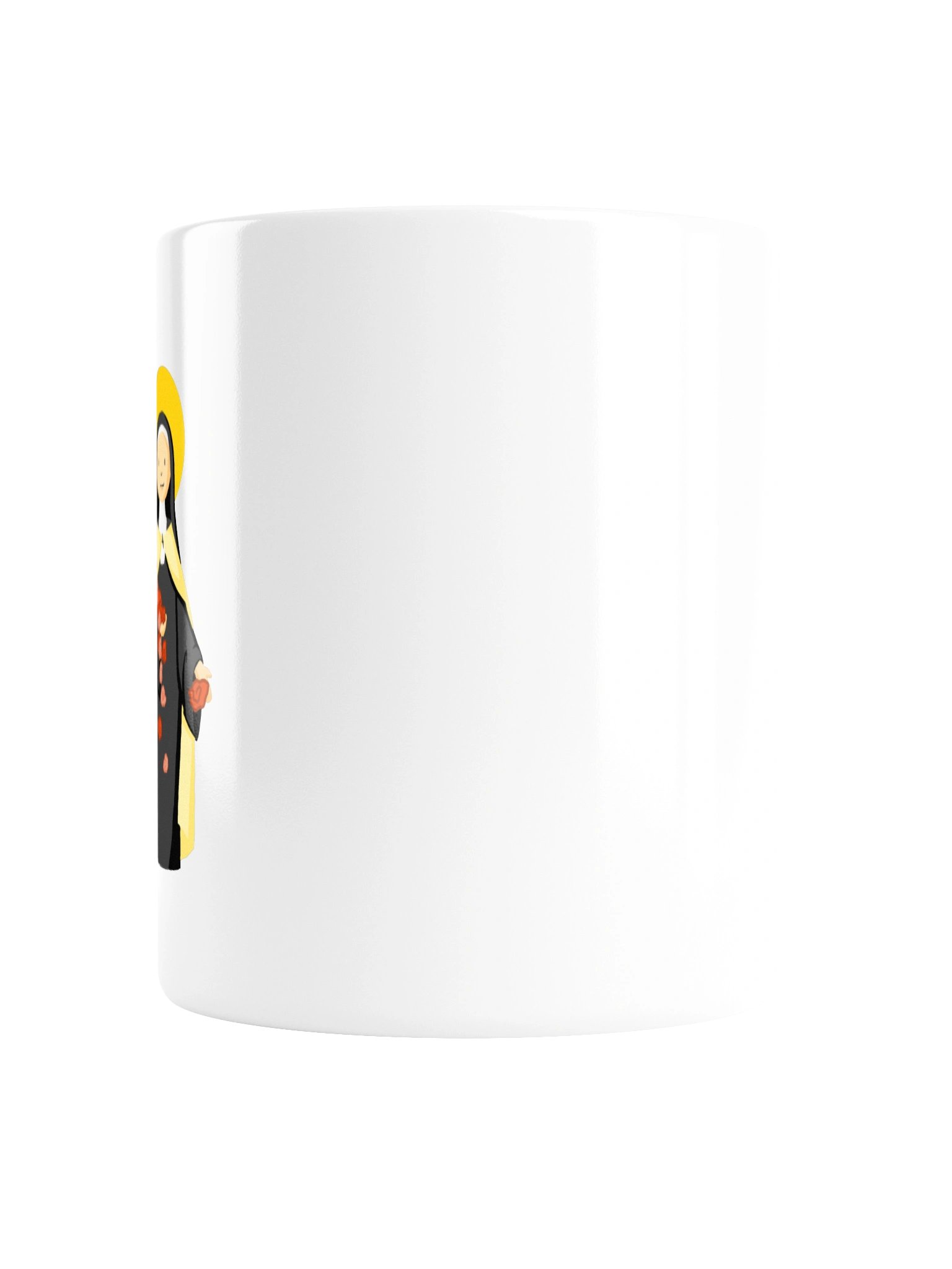 St. Therese of Lisieux - White Glossy Mug - Special Fourthwall Launch Edition product image (4)