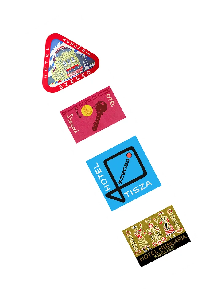 Szeged Hotel Stickers product image (2)
