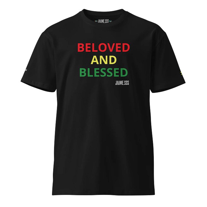 jaame.sss Beloved and Blessed (Reggae Edition) T-Shirt feat. Skatta Lopa product image (1)