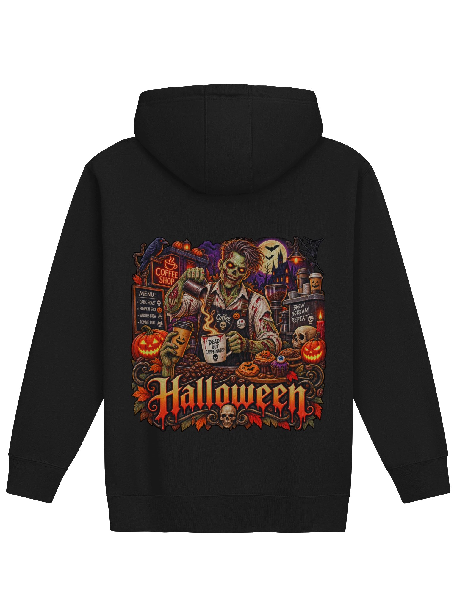 🧟 Dead But Caffeinated – Zombie Barista product image (11)