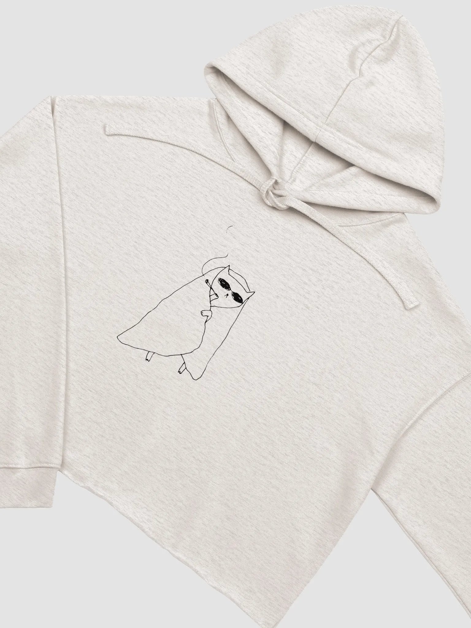 Catty Coolness Cropped Hoodie product image (11)