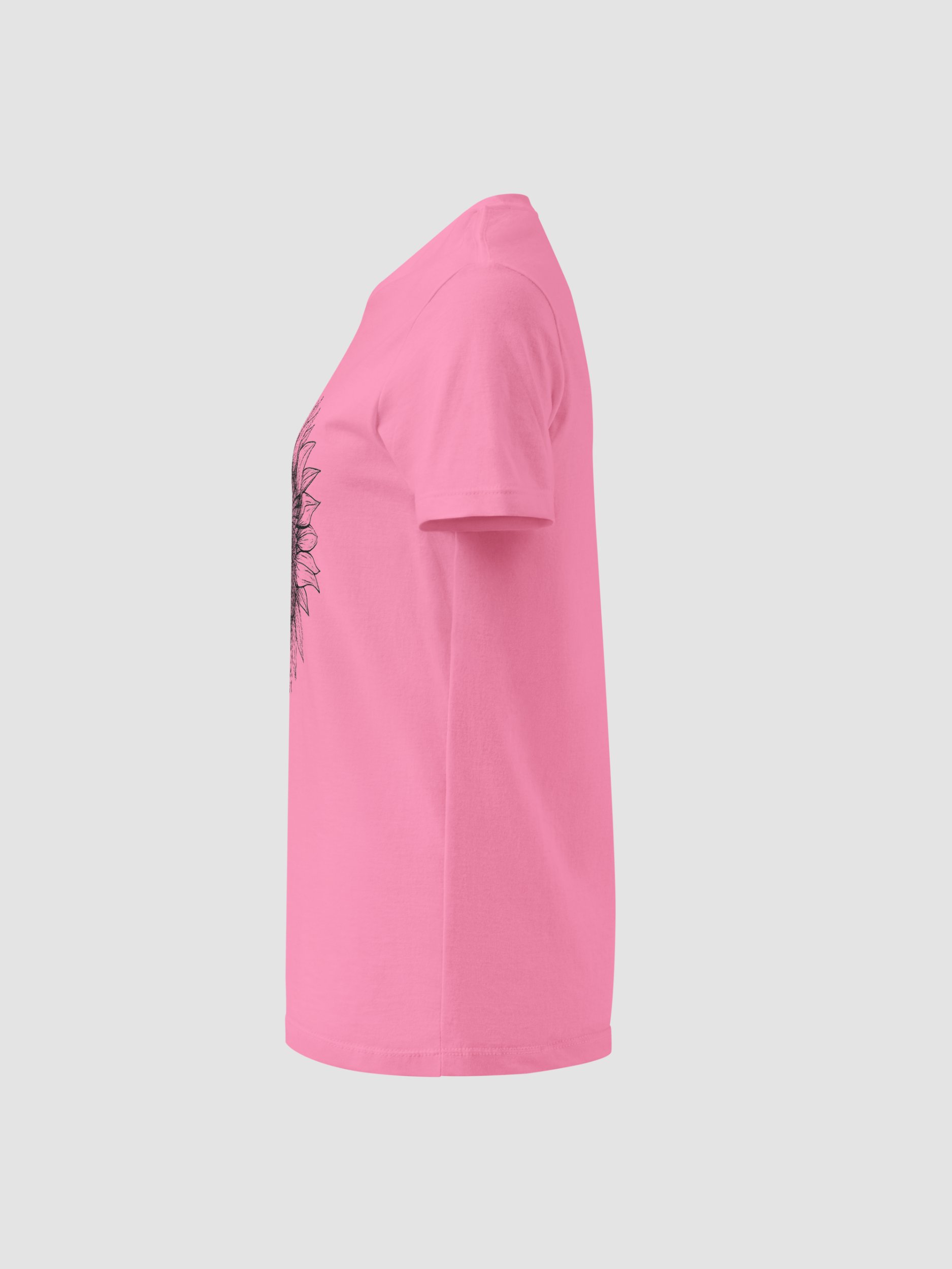 Women’s Sunflower Graphic Tee – Short Sleeve, Soft Cotton, Casual Summer Top product image (27)
