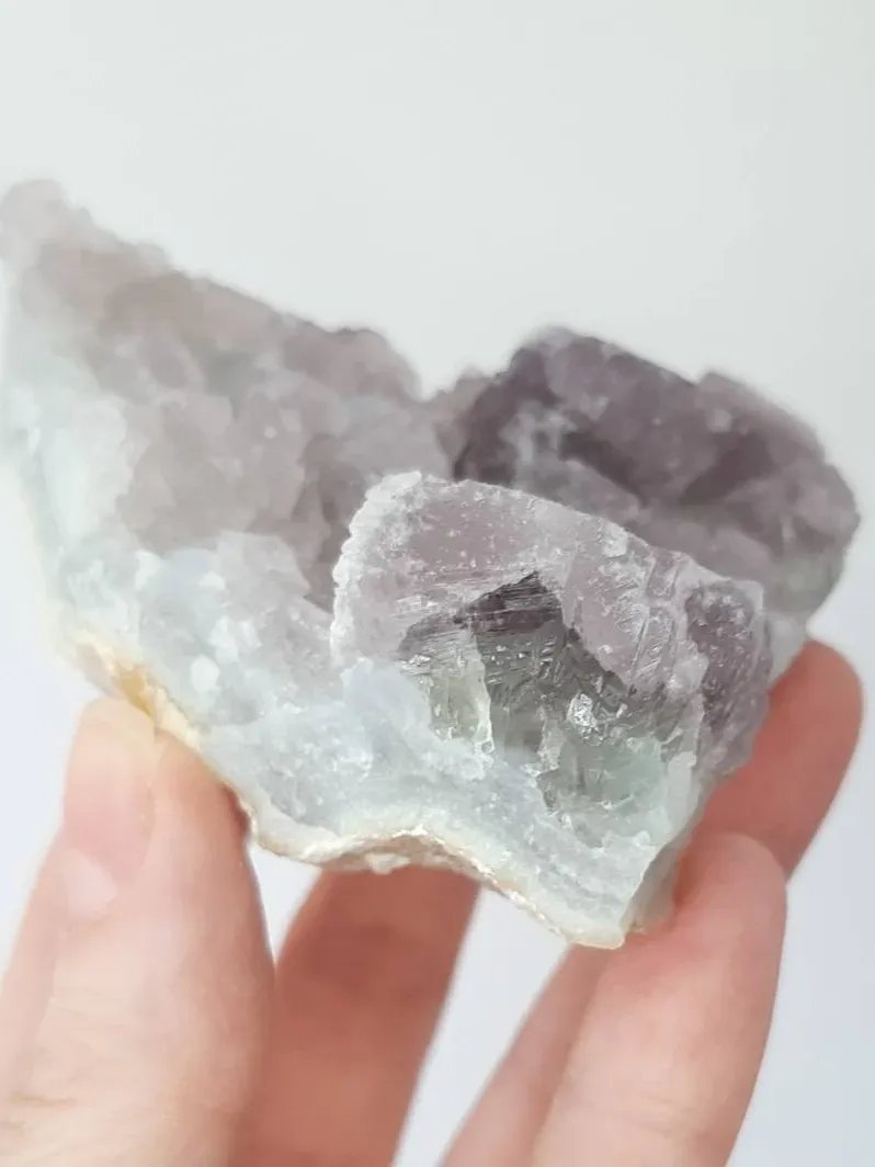 Fluorite & botryoidal chalcedony product image (4)