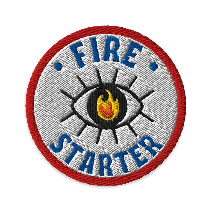 Trash Scouts GARBADGE: Firestarter Embroidered Patch product image (1)