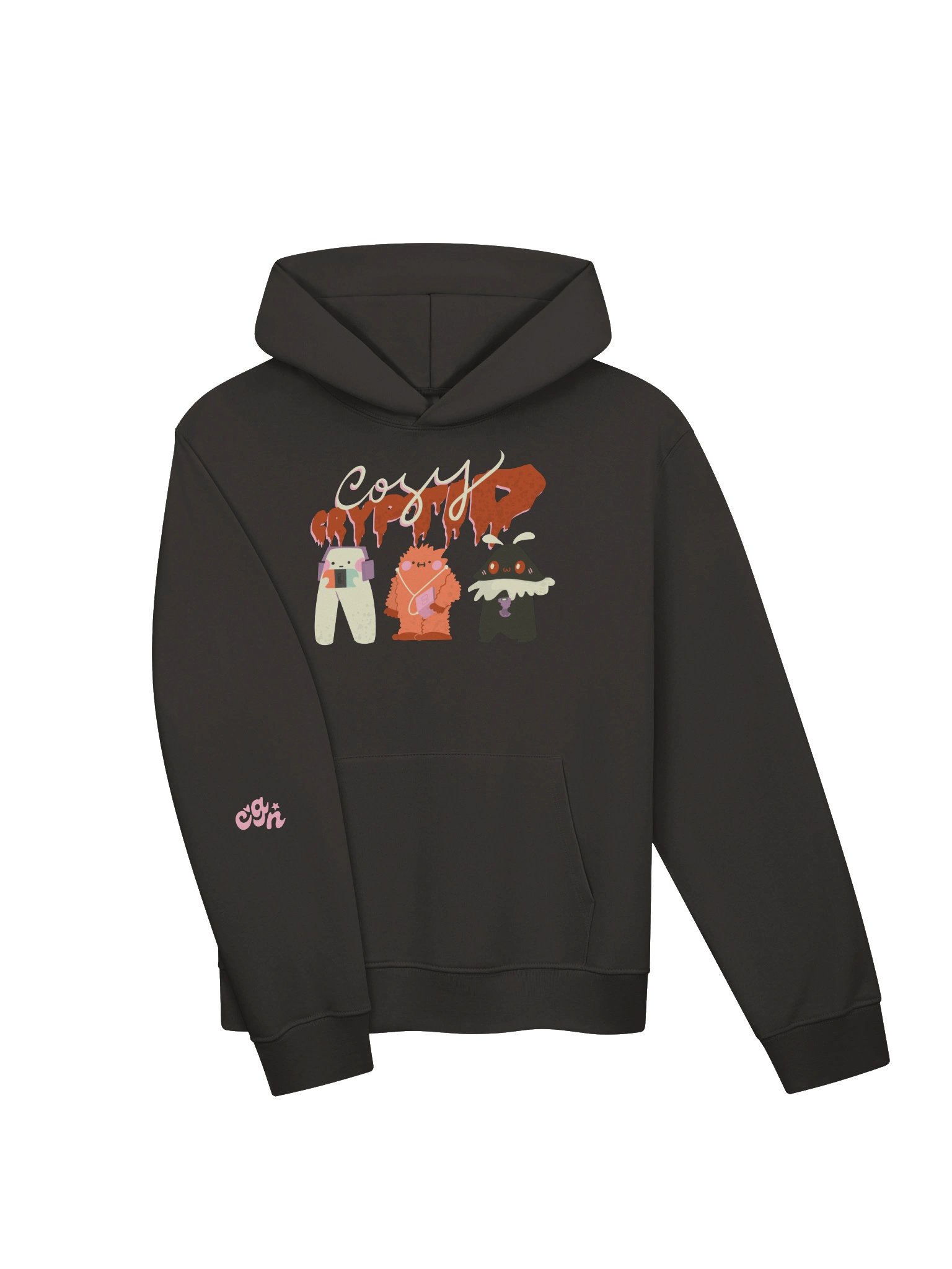 "Cozy Cryptid" Print Oversized Sweater product image (3)