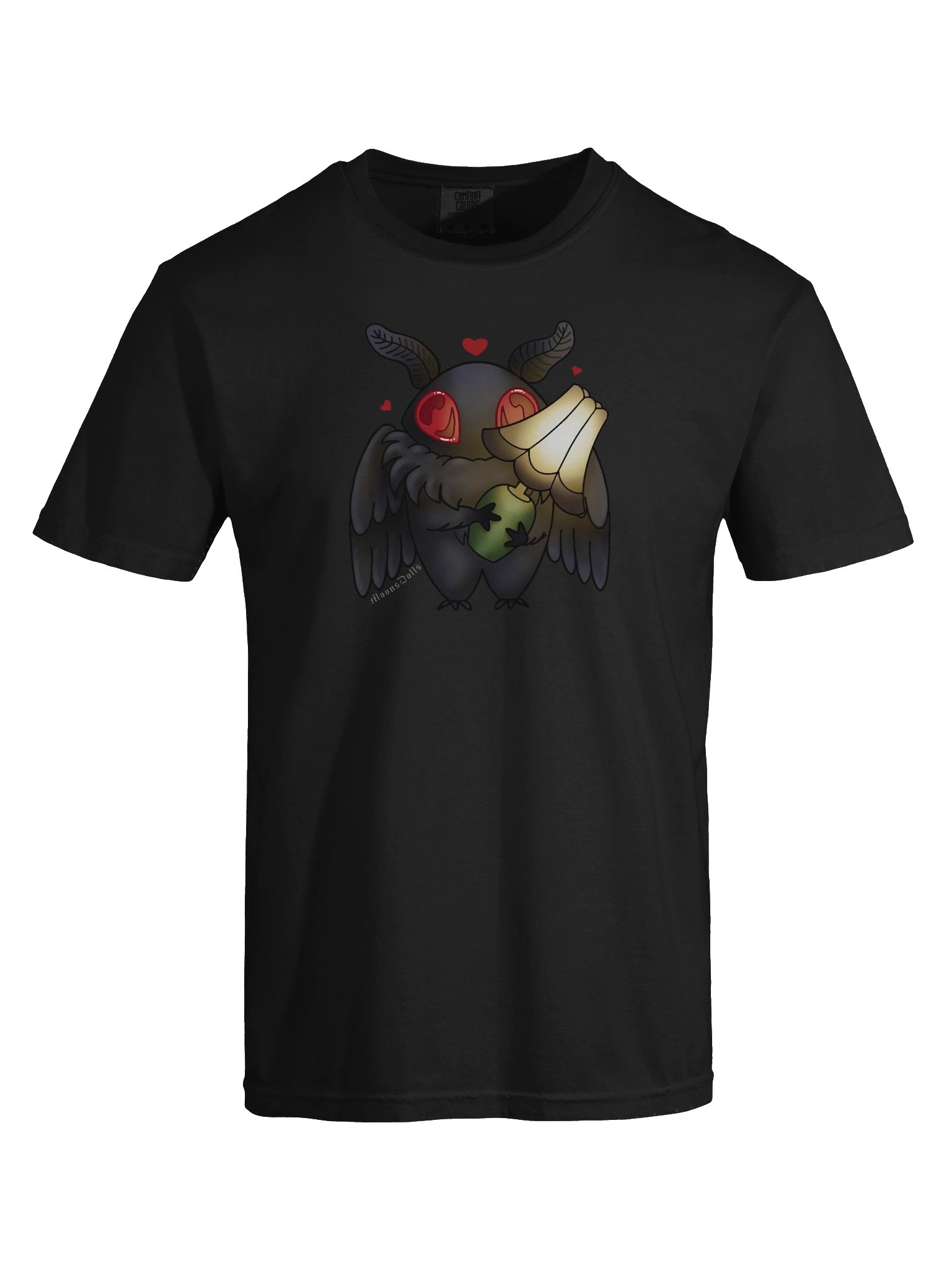 'mothman <3 lamp' t-shirt product image (46)