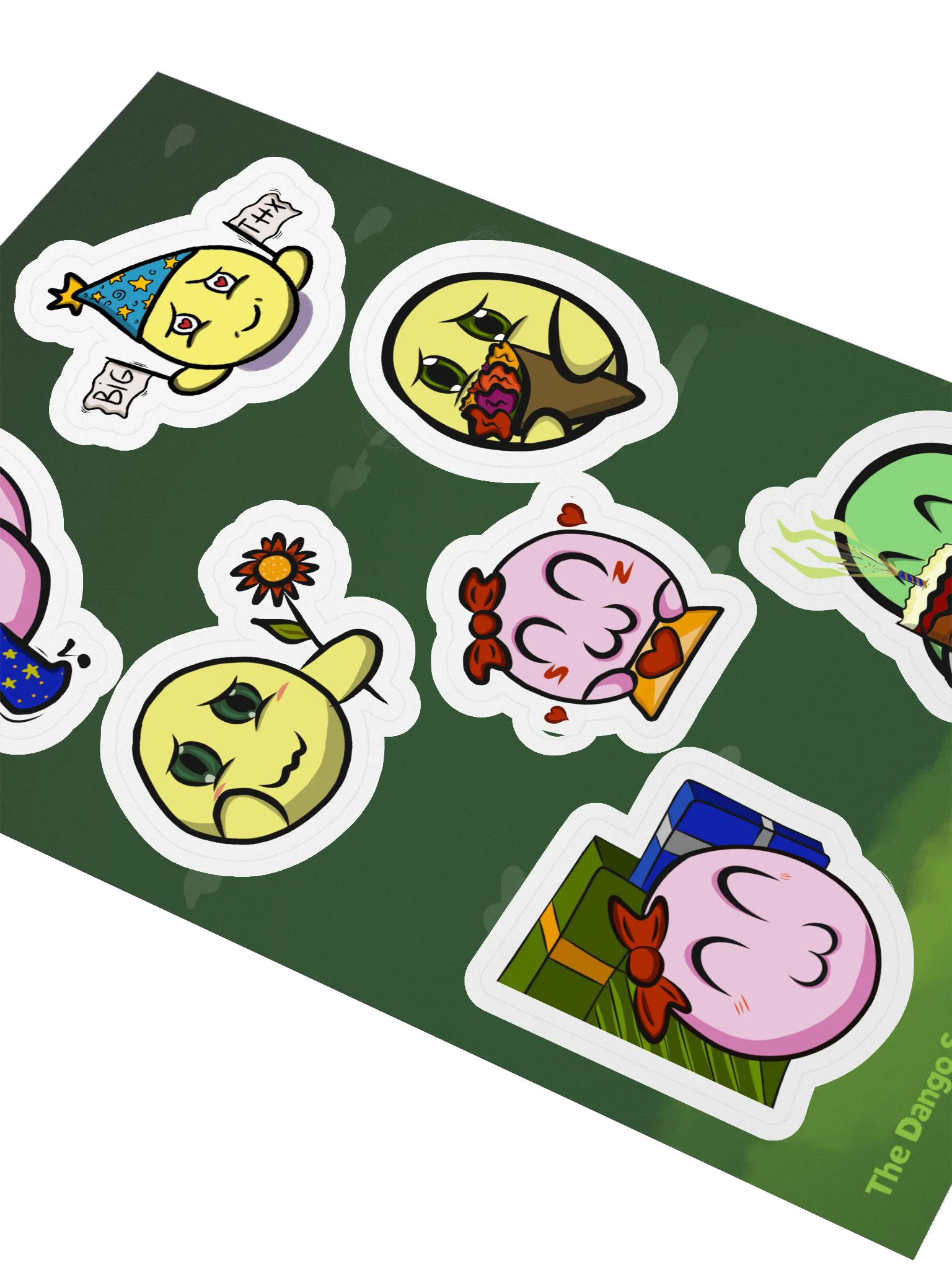 Dango with Love Set - Kiss Cut Sticker Sheet product image (3)