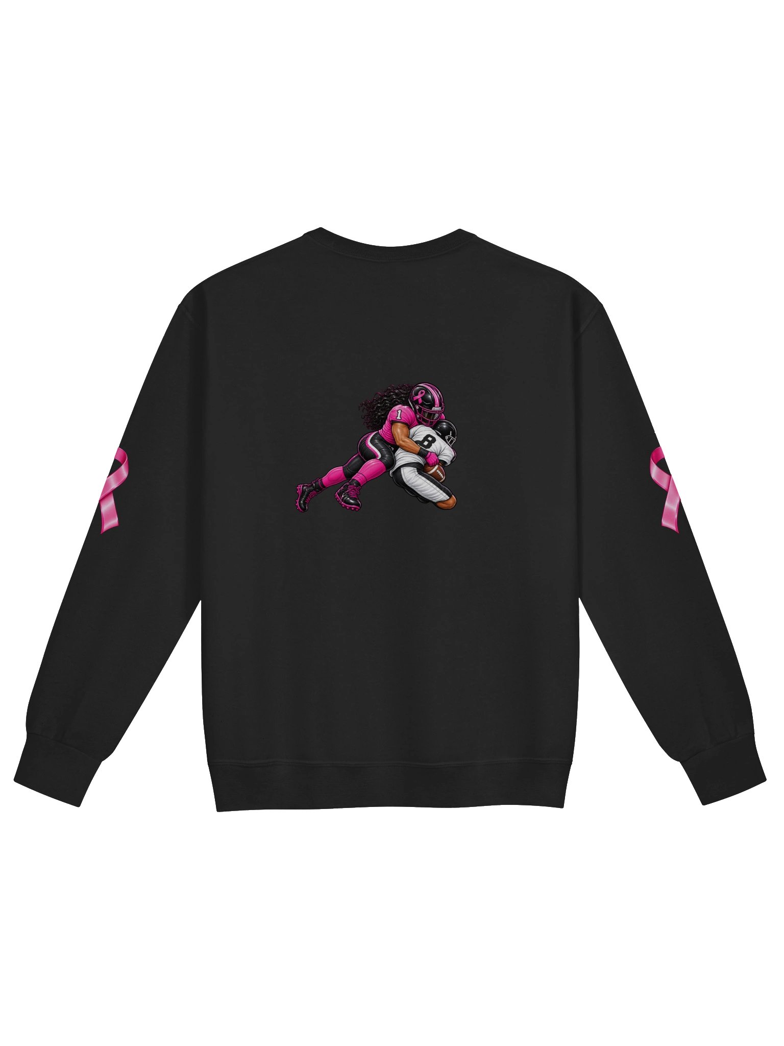 Tackle Breast Cancer Football Awareness Sweatshirt product image (5)