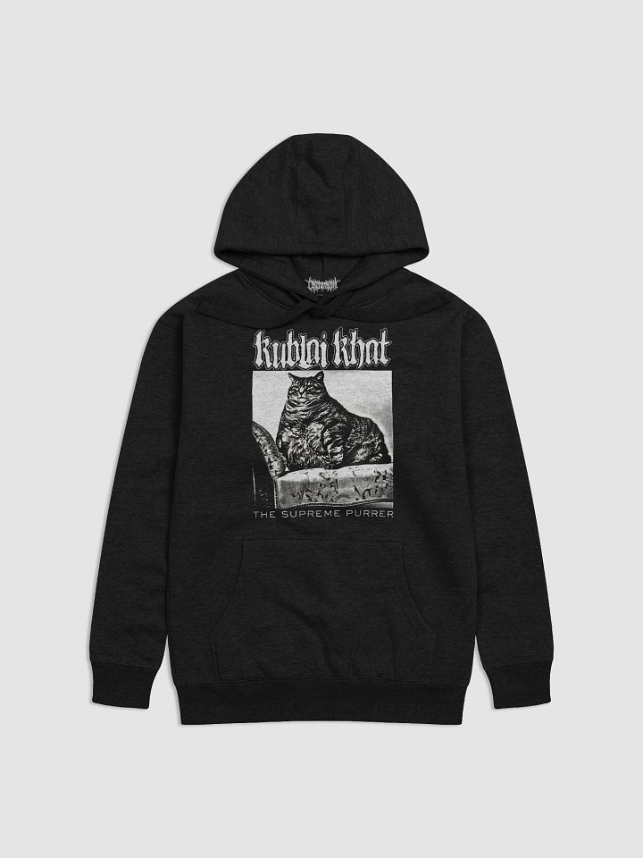 KUBLAI KHAT THE SUPREME PURRER HOODIE product image (1)