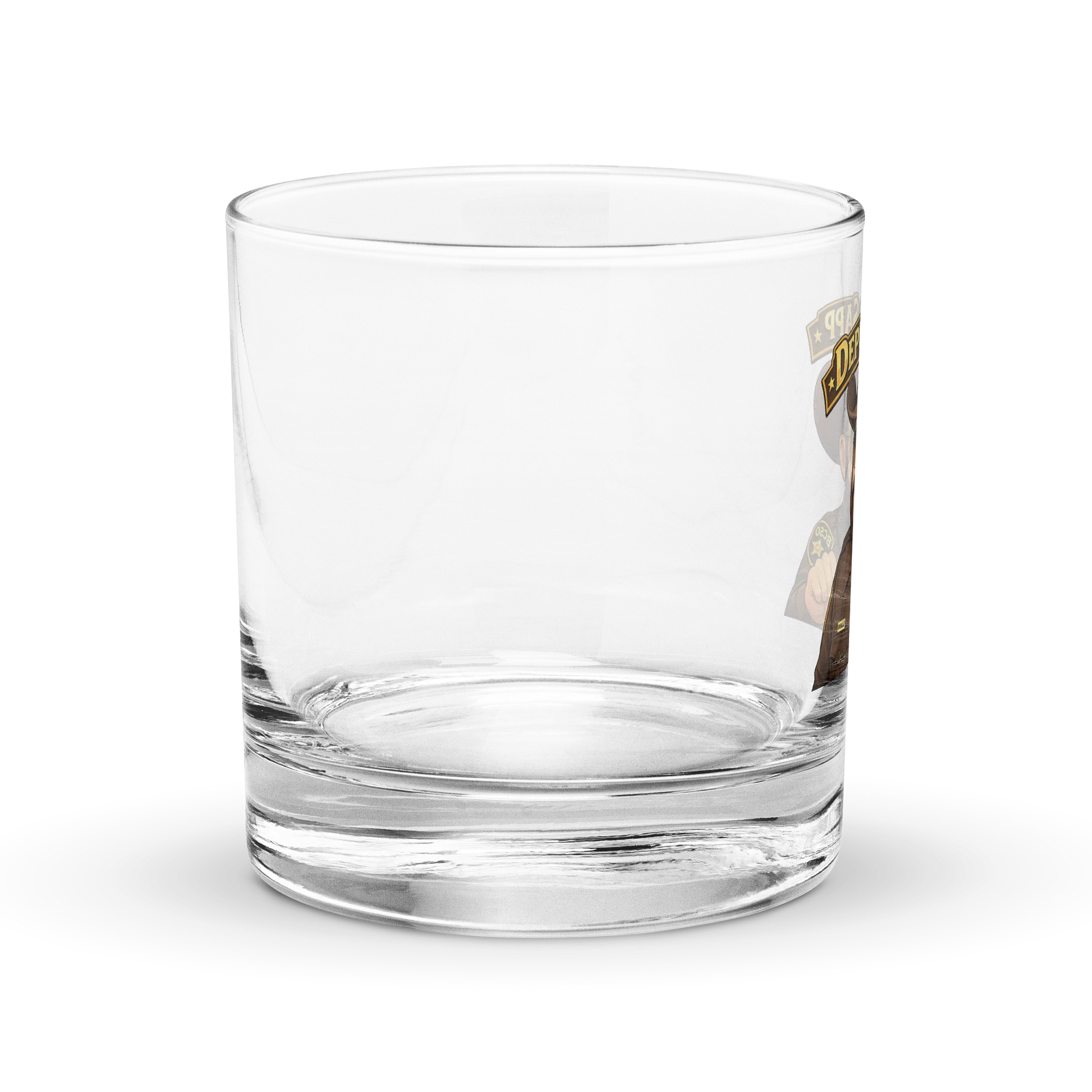 Deputy Sapp Rocks Glass product image (3)